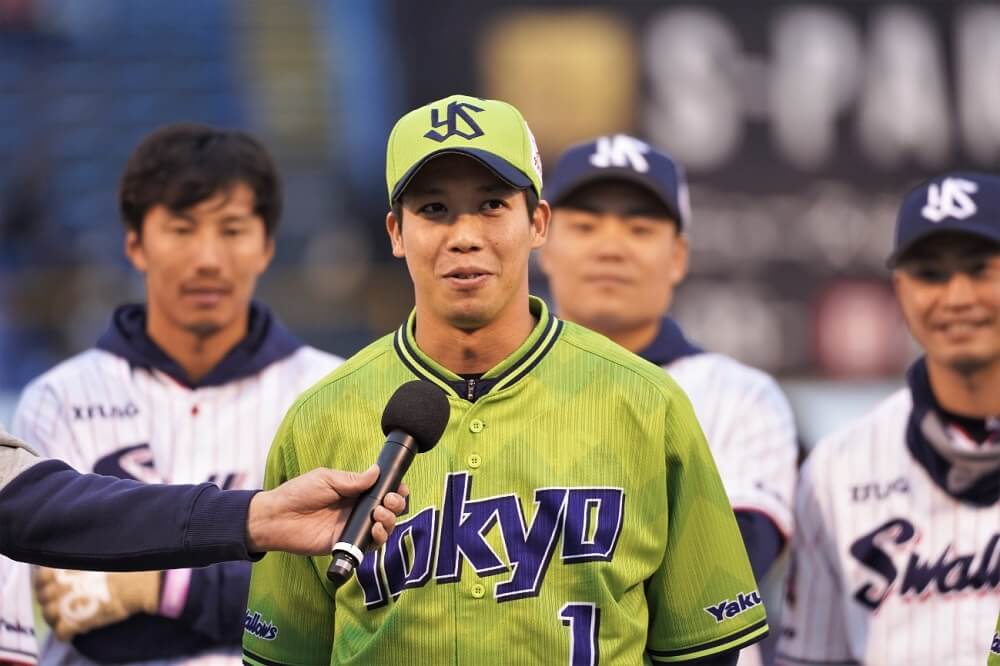 山田哲人の快進撃が、始まる予感を感じさせた一打とは。