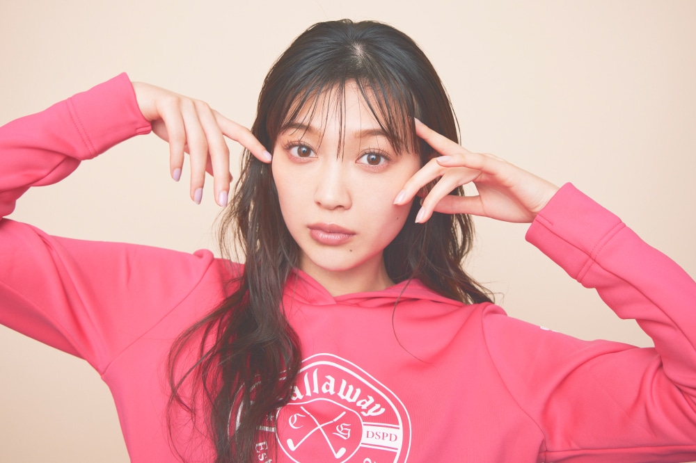 下まぶたに忍ばせたピンクカラーで、目元に春の温感ニュアンスを♡