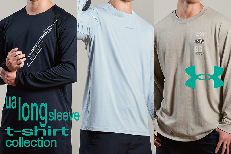 【UNDER ARMOUR】Long sleeve t-shirt collection