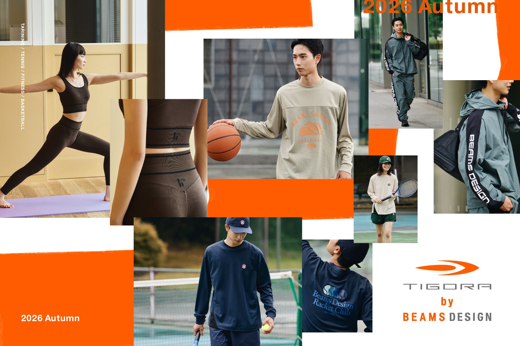 TIGORA by BEAMS DESIGN 2026 AUTUMNコレクション