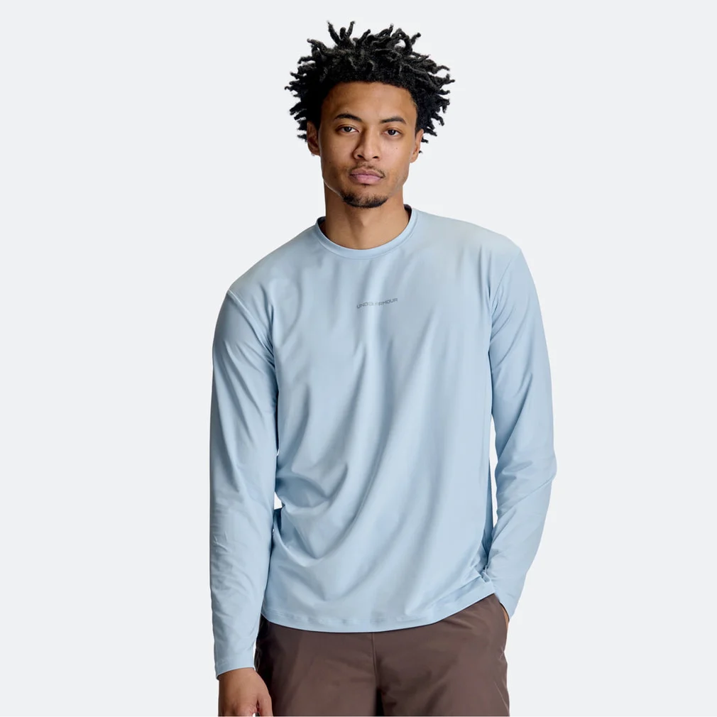 ストレッチ グラフィック ロングスリーブ シャツ