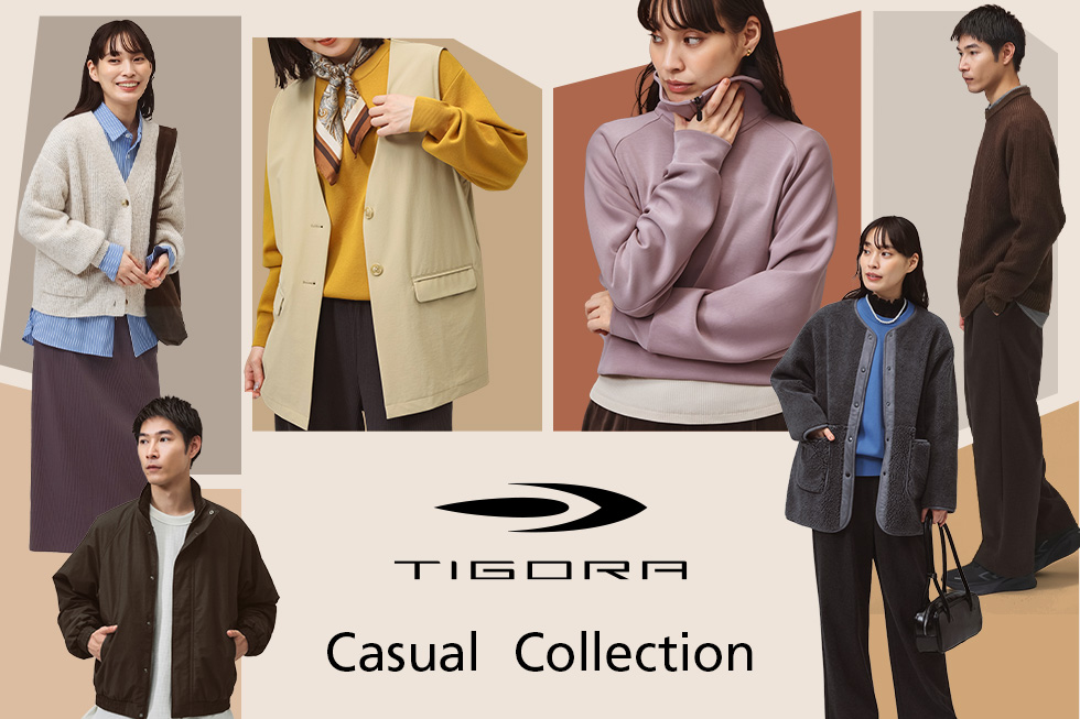 TIGORA Casual  Collectionのバナー