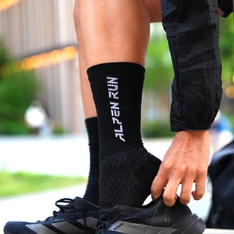 RUNNING SOCKS MIDDLE LENGTH ALPEN RUN