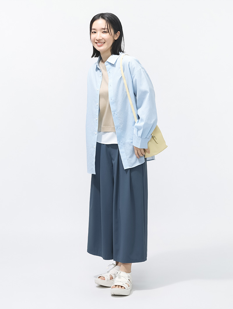 ヘビロテ羽織りコーデ1