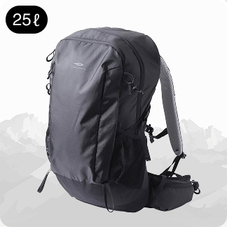 TIGORA  背面通気トレッキングバッグ25 商品イメージ
