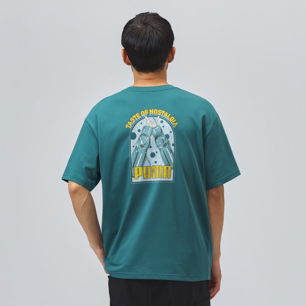 PUMA EMOTIONAL GRAPHIC PHOTO TEE ホワイト