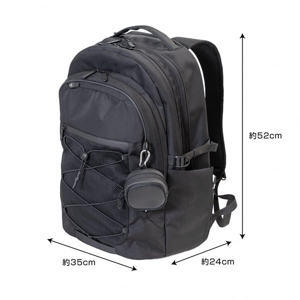 TIGORA (ティゴラ)　3層多ポケット34Lリュックサック
