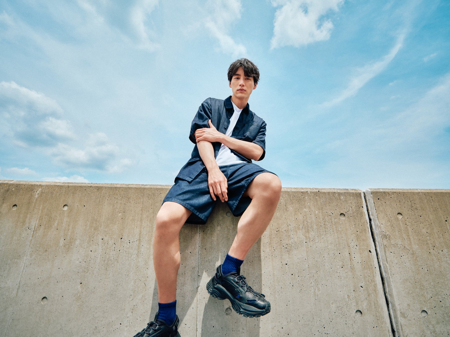 MEN COOL DENIM styling 01