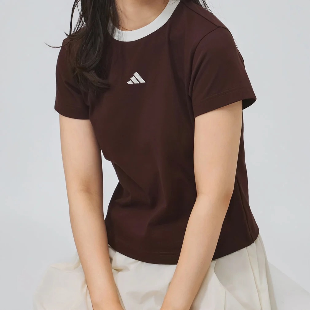 W リンガー Tシャツ AP シャドーブラウン