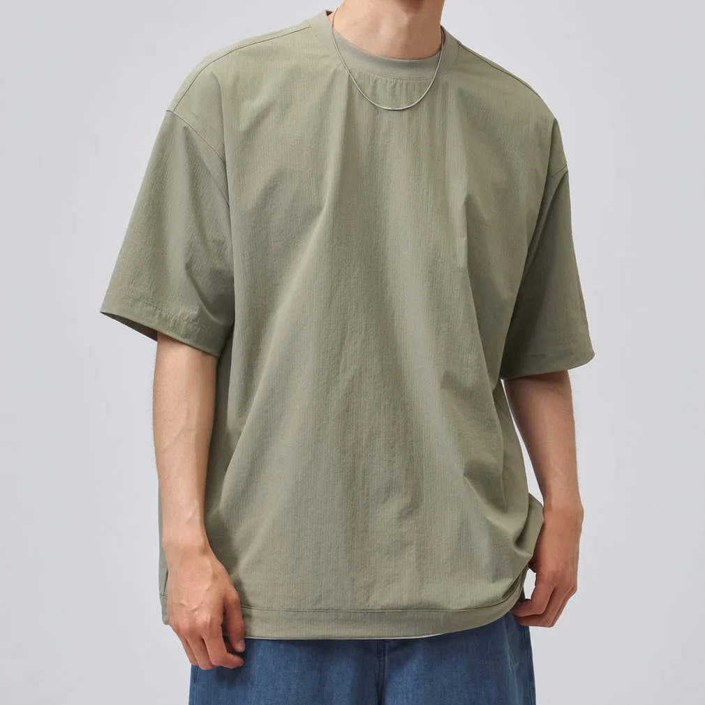M COOL MAX Tシャツ セージグリーン