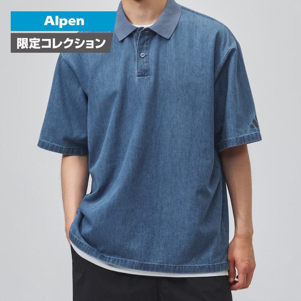 M COOL DENIM ポロシャツ AP ペールブルー