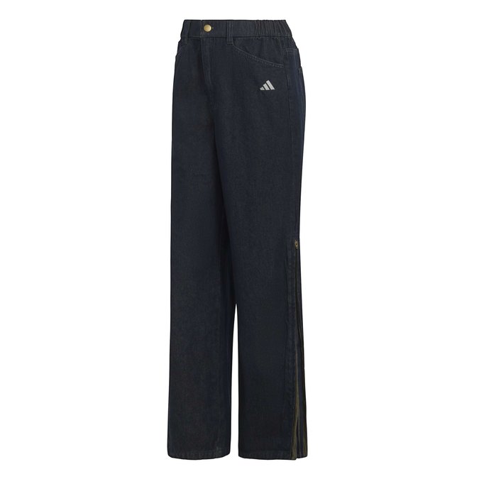 adidas PRISM COLLECTION サイドジップ デニムパンツ ネイビー