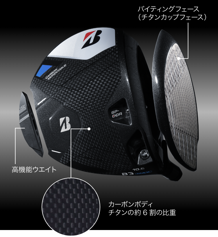 カーボンモノコックボディ