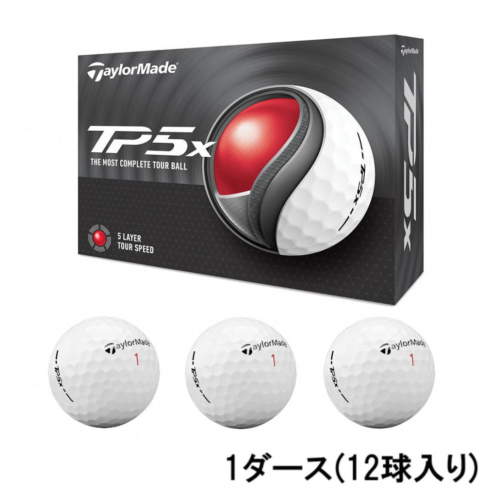テーラーメイド TMJ24 TP5x JPN (N9098001) 1ダース(12球入) ゴルフ 