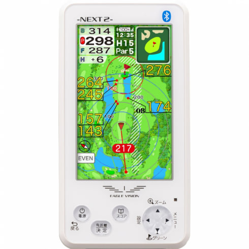 イーグルビジョン EAGLE VISION NEXT2 スマホ連携 ベタピンナビ機能 ピンポジシェア機能 ゴルフ 距離測定器 距離計 GPS ナビ  みちびき EAGLE VISION