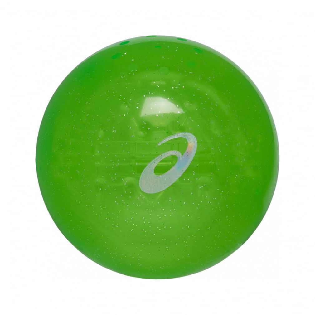 アシックス PG ハイパワーボール X-LABO ヘキサゴンII (3283A257) パークゴルフ ボール : 300:フラッシュグリーン asics