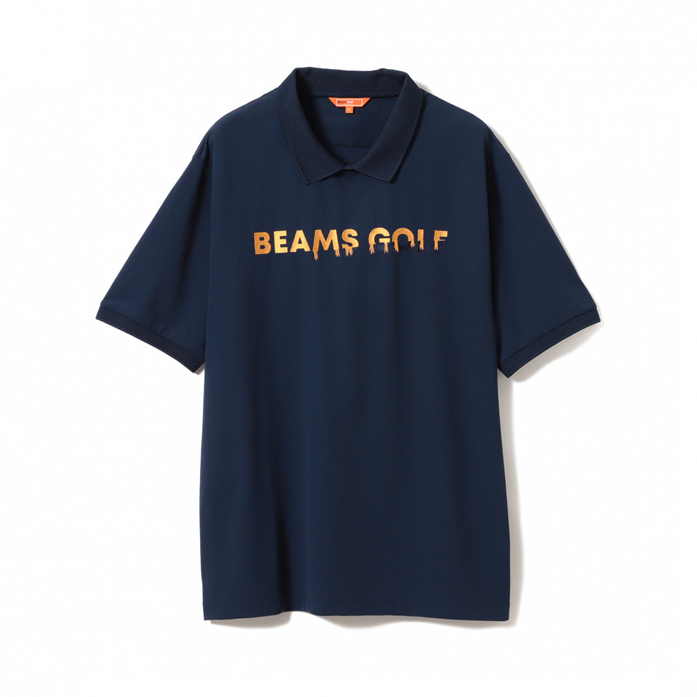 ビームスゴルフ ゴルフウェア 半袖シャツ 春 夏 付け衿刺繍ポロシャツ (8202005480) メンズ BEAMS GOLF