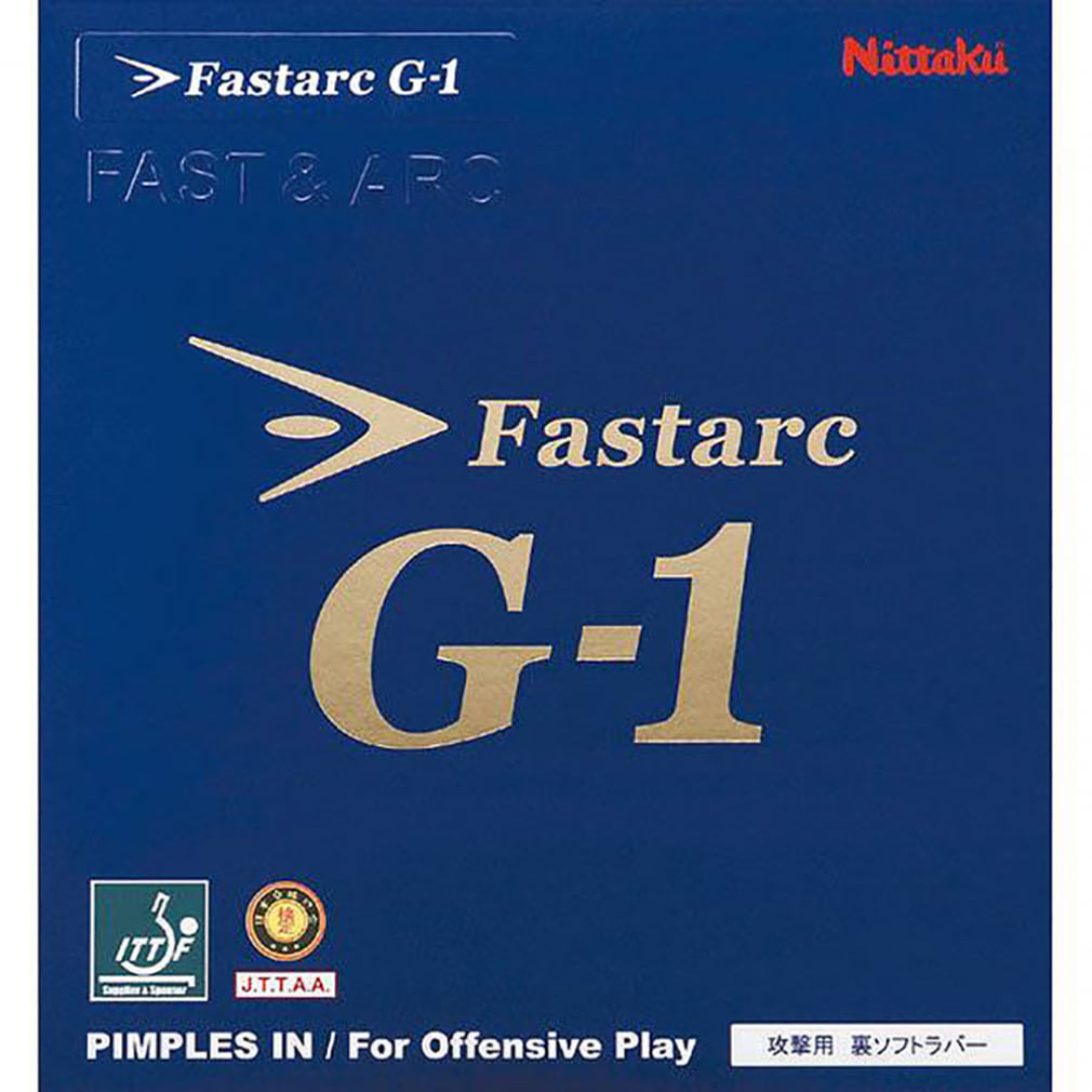 ニッタク Fastarc G-1 ファスタークG-1 NR8702 アツ/トクアツ/MAX 卓球 ラバー(裏ソフト) Nittaku