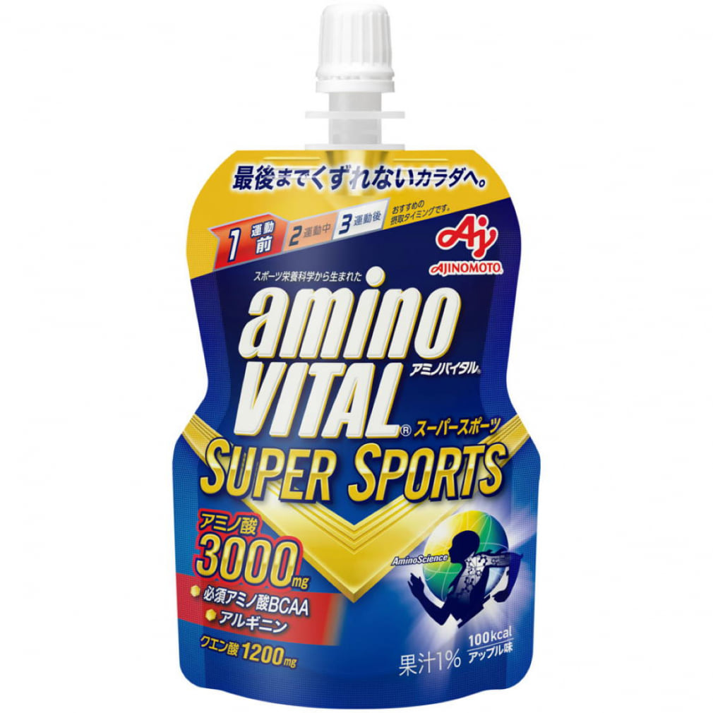 アミノバイタル ゼリードリンク SUPER SPORTS アップル味 AminoVital