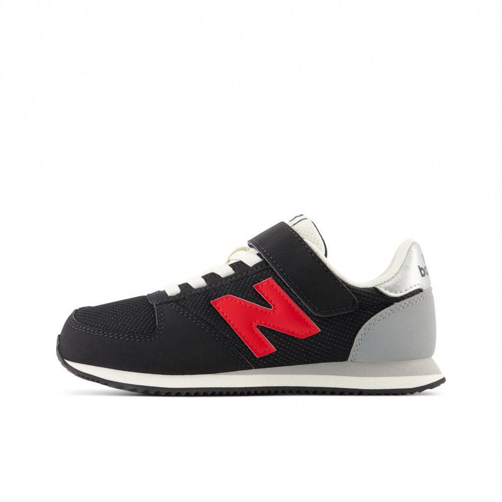 ニューバランス 420M YV420M JD W ジュニア キッズ 子供 スニーカー ： ブラック×レッド New Balance