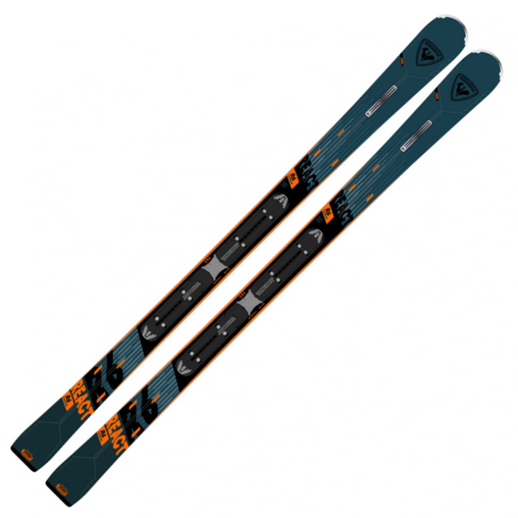 ロシニョール REACT 6 CA XPRESS RALLK02 23-24年モデル メンズ スキー 板 ビンディング付き : ネイビー  ROSSIGNOL wi_cp