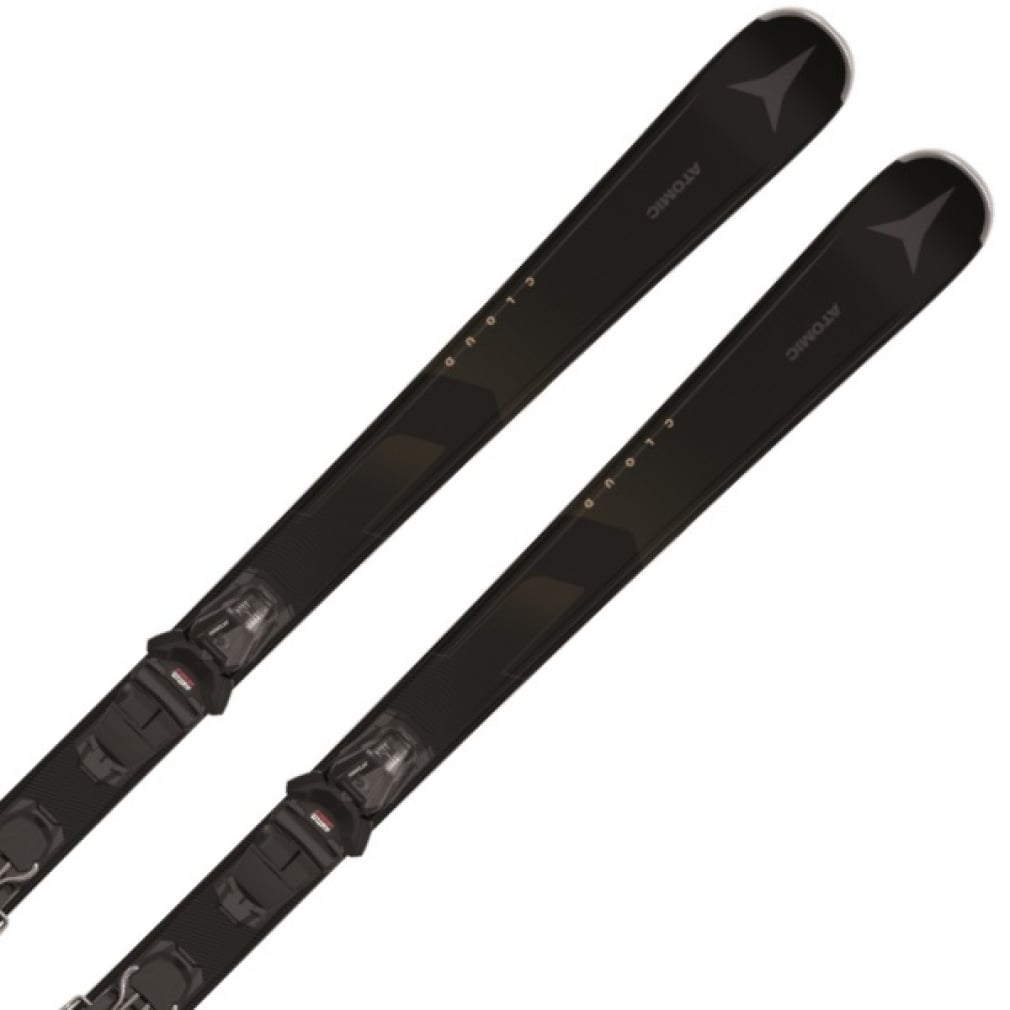 アトミック CLOUD C7 BLACK ＋ M 10 GW BLACK AASS03324 23-24年モデル レディース スキー 板  ビンディング付き : ブラック ATOMIC