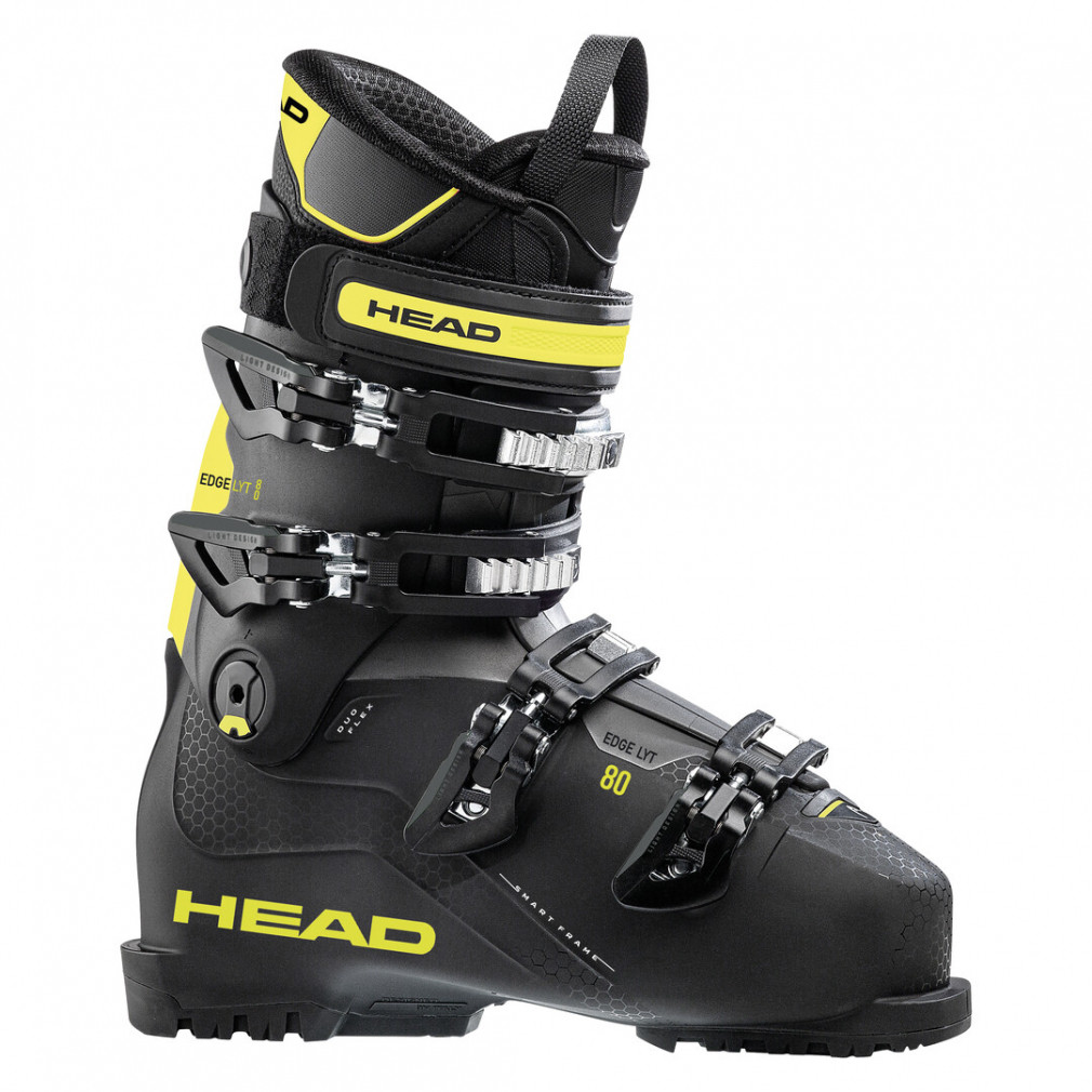ヘッド EDGE LYT HV 80 603280 メンズ スキー ブーツ : ブラック×イエロー HEAD
