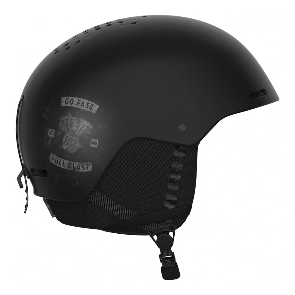 サロモン BRIGADE ASIAN FIT L47330600 メンズ スキー/スノーボード ヘルメット : Black SALOMON