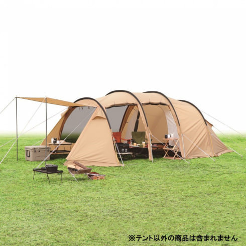イグニオ 2ルーム型テント IG19410TT キャンプ ドームテント 4人用 