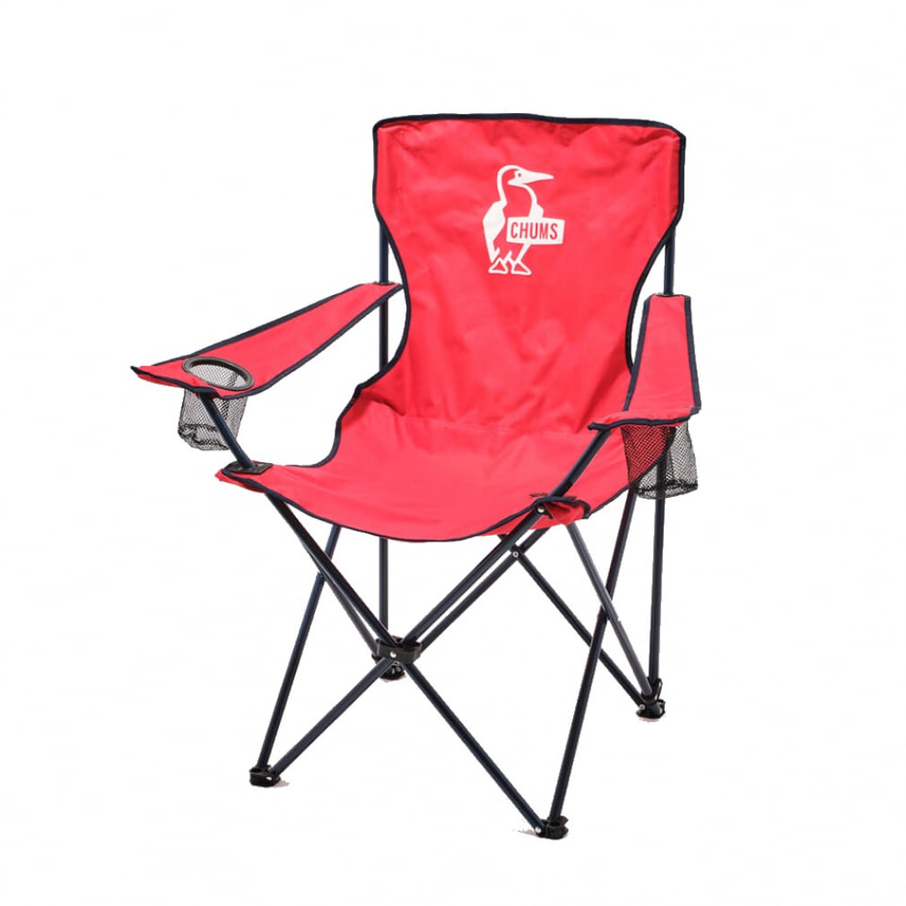 チャムス Booby Easy Chair Wide・Red CH62-1799 R001 キャンプ チェア : Red CHUMS