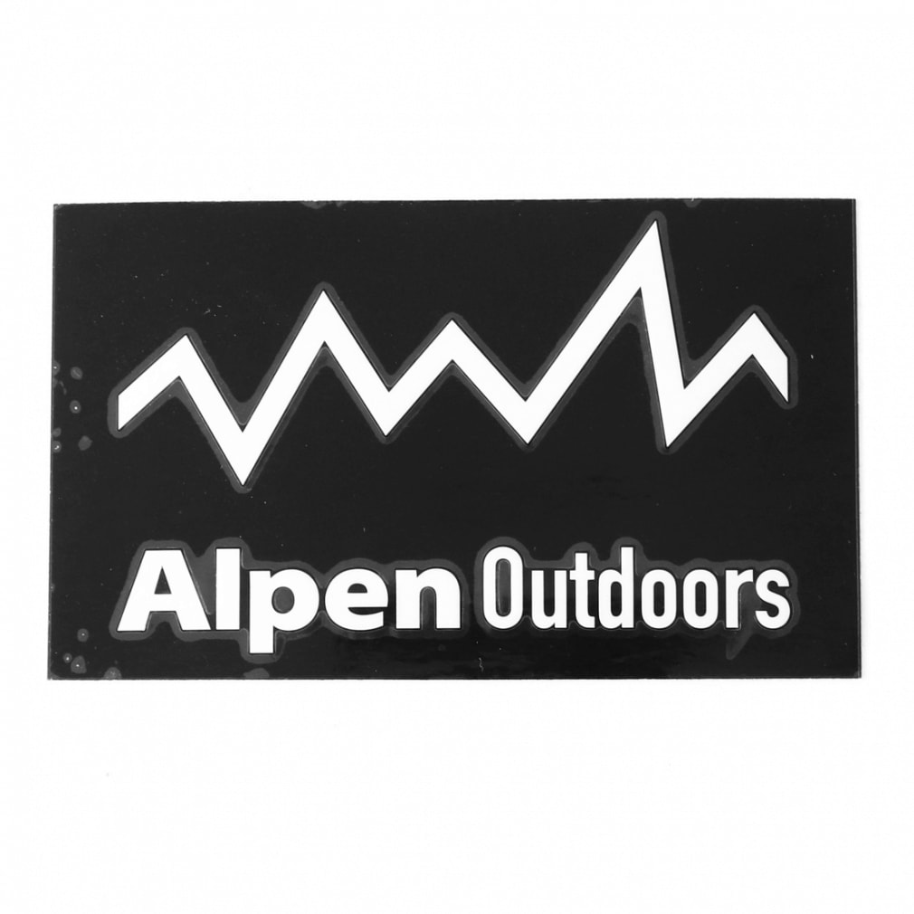 アルペンアウトドアーズ カッティングステッカー ロゴ WH キャンプ アクセサリ 雑貨 Alpen Outdoors AOD