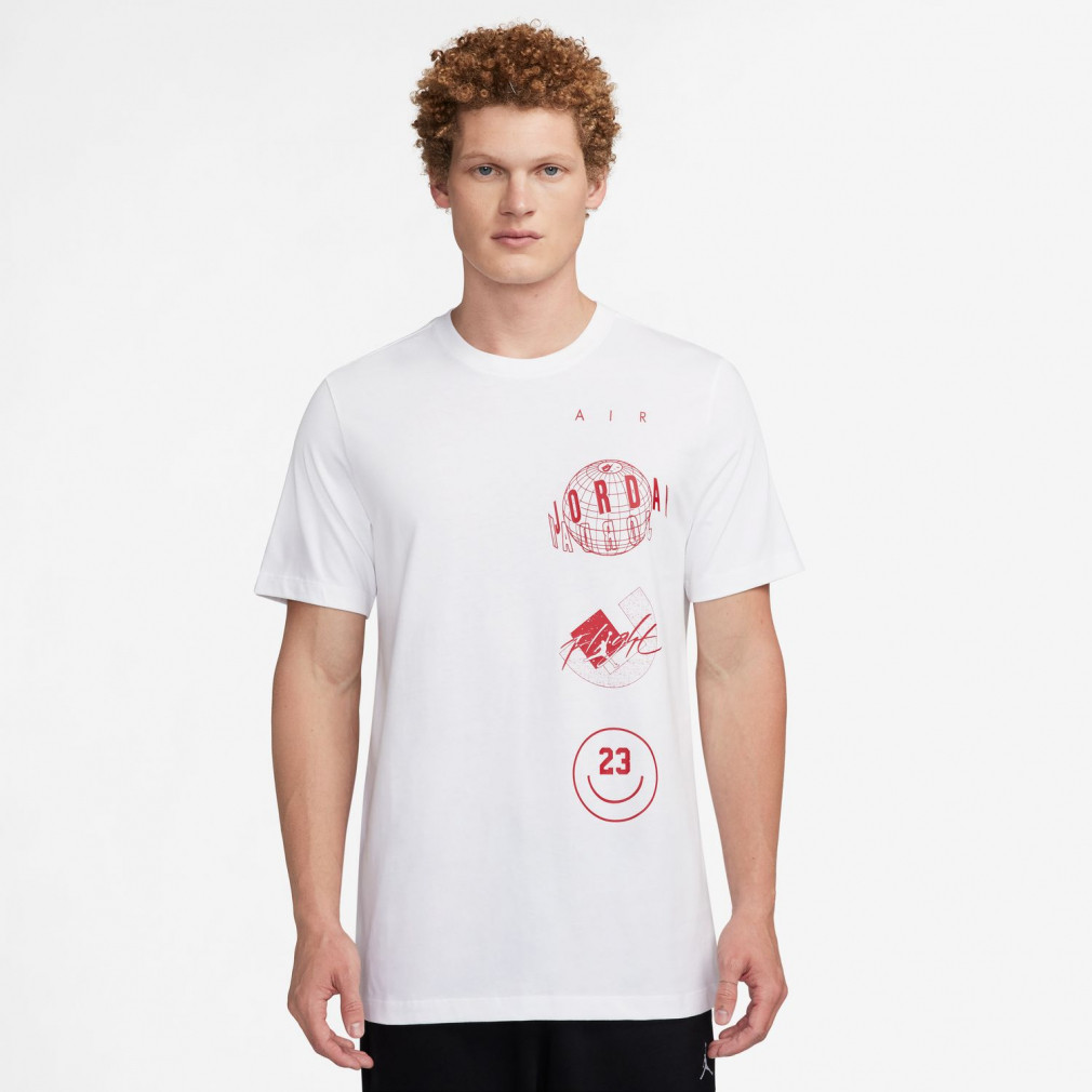 ジョーダン メンズ レディス バスケットボール 半袖Tシャツ ブランド ロゴ STACK S/S クルー FN6028 JORDAN