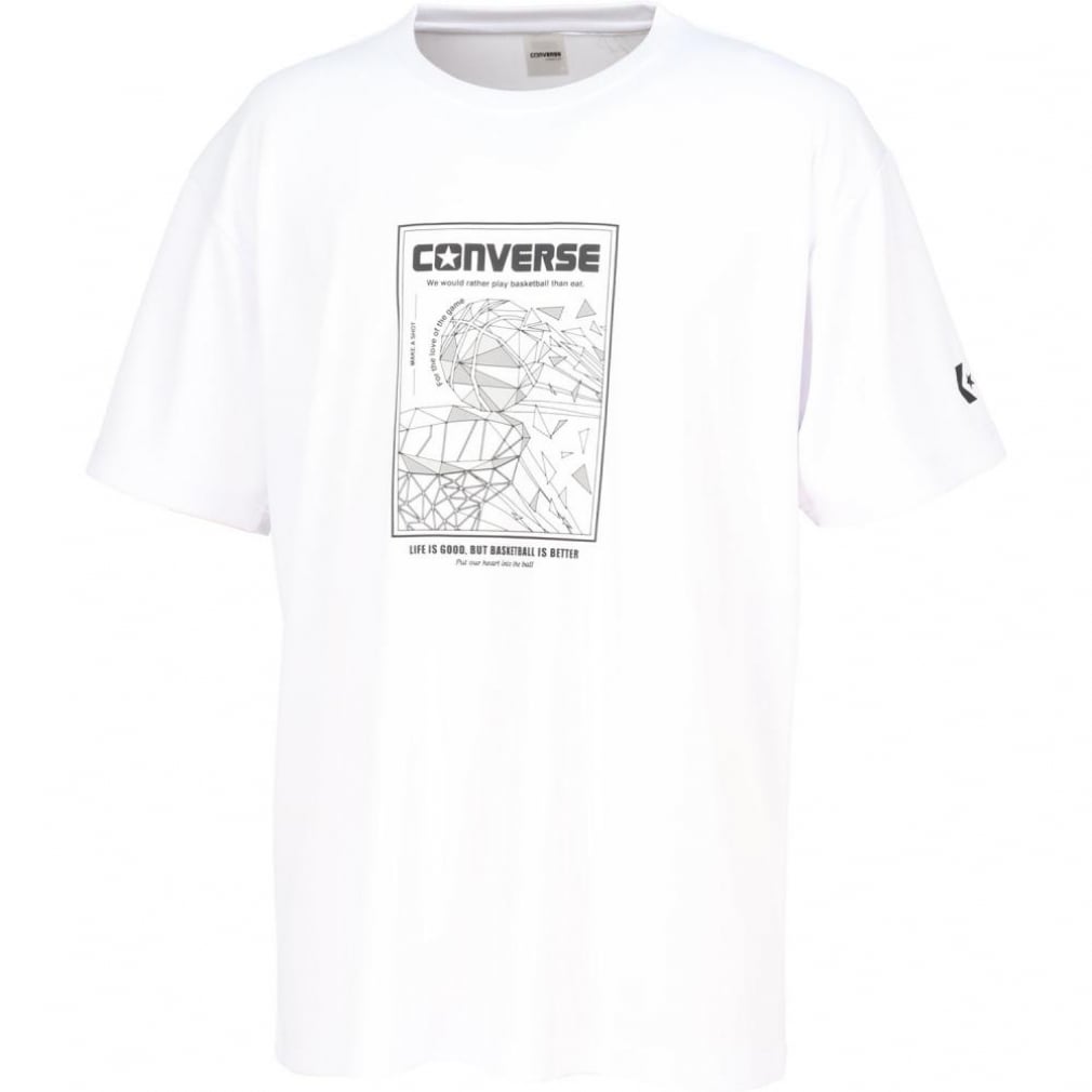 コンバース メンズ レディス バスケットボール 半袖Tシャツ プリントTシャツ CB241370 Converse