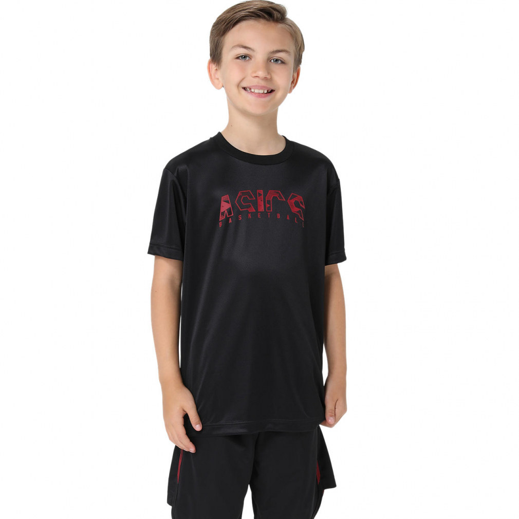 アシックス ジュニア(キッズ・子供) バスケットボール 半袖Tシャツ SS TOP 2064A082 asics