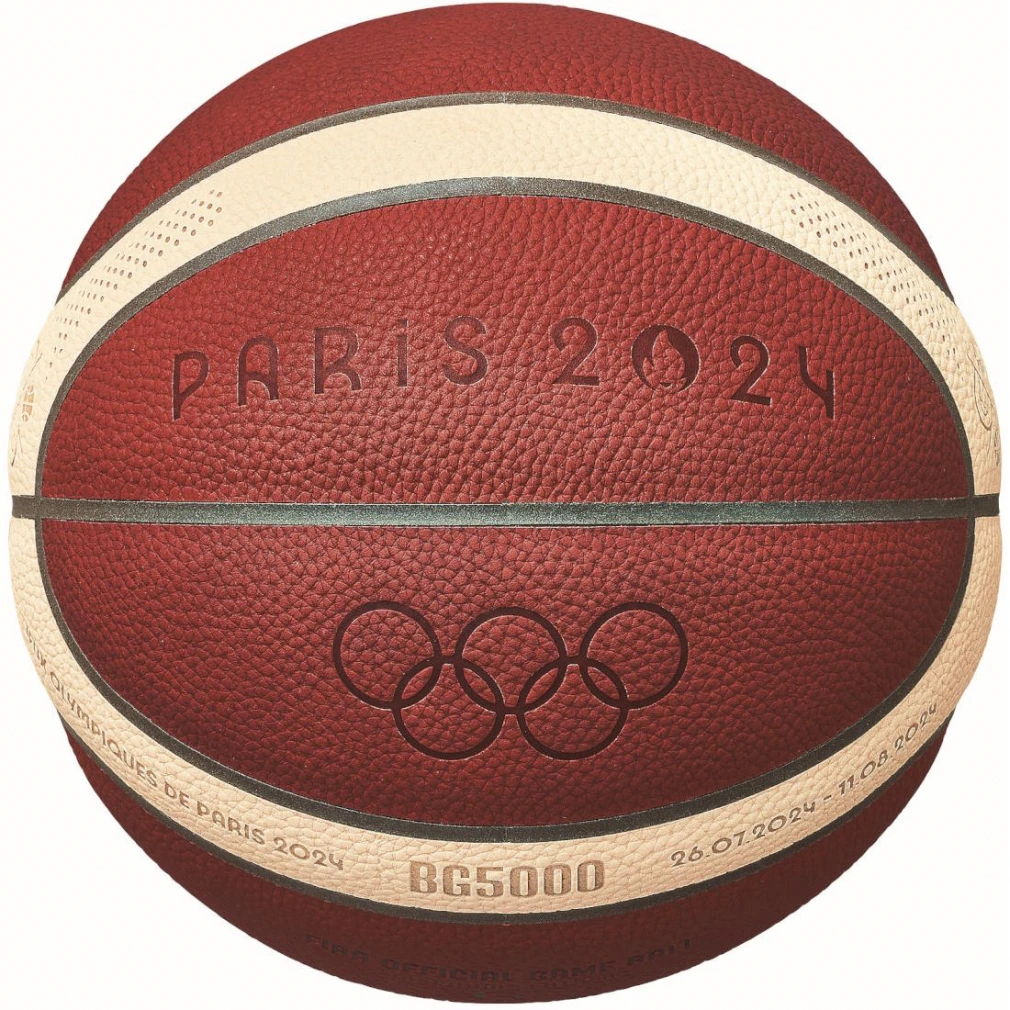 モルテン BG5000 Paris 2024 公式試合球（6号球） パリ五輪ライセンスモデル B6G5000-S4 レディス バスケットボール 試合球 6号球 中学生以上女子 molten