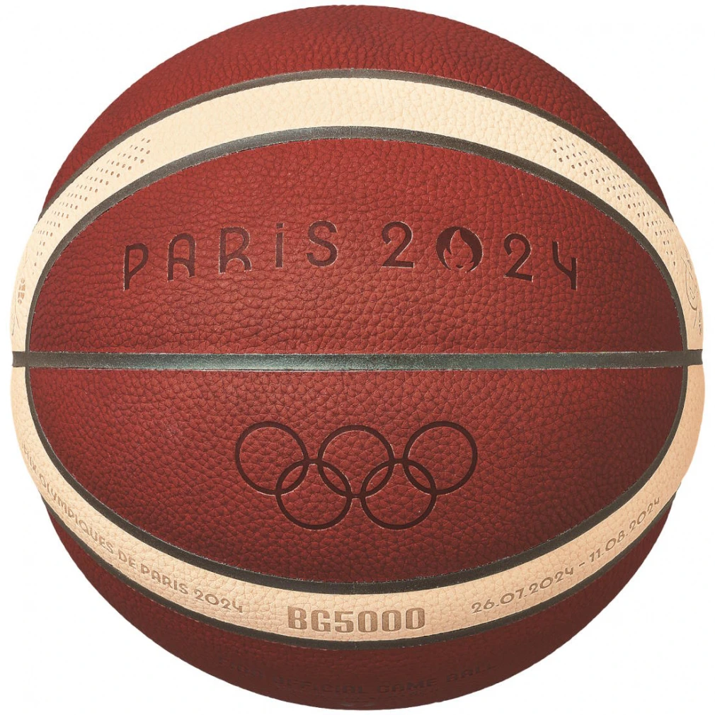 モルテン BG5000 Paris 2024 公式試合球（7号球） パリ五輪ライセンスモデル B7G5000-S4 バスケットボール 試合球 7号球 中学生以上男子 molten