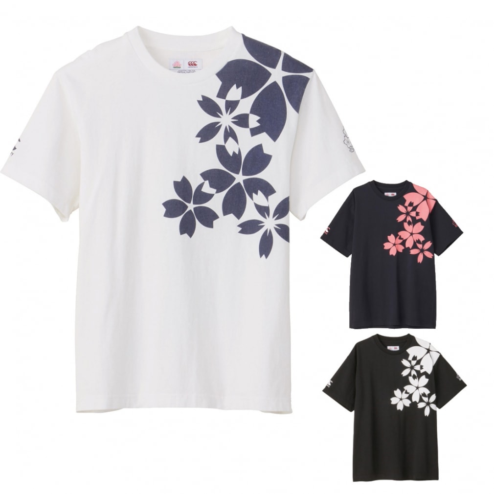 カンタベリー メンズ ラグビー 半袖シャツ JAPAN S/S SPECTATOR TEE ジャパンショートスリーブスペクテーターティー  RA33777 CANTERBURY