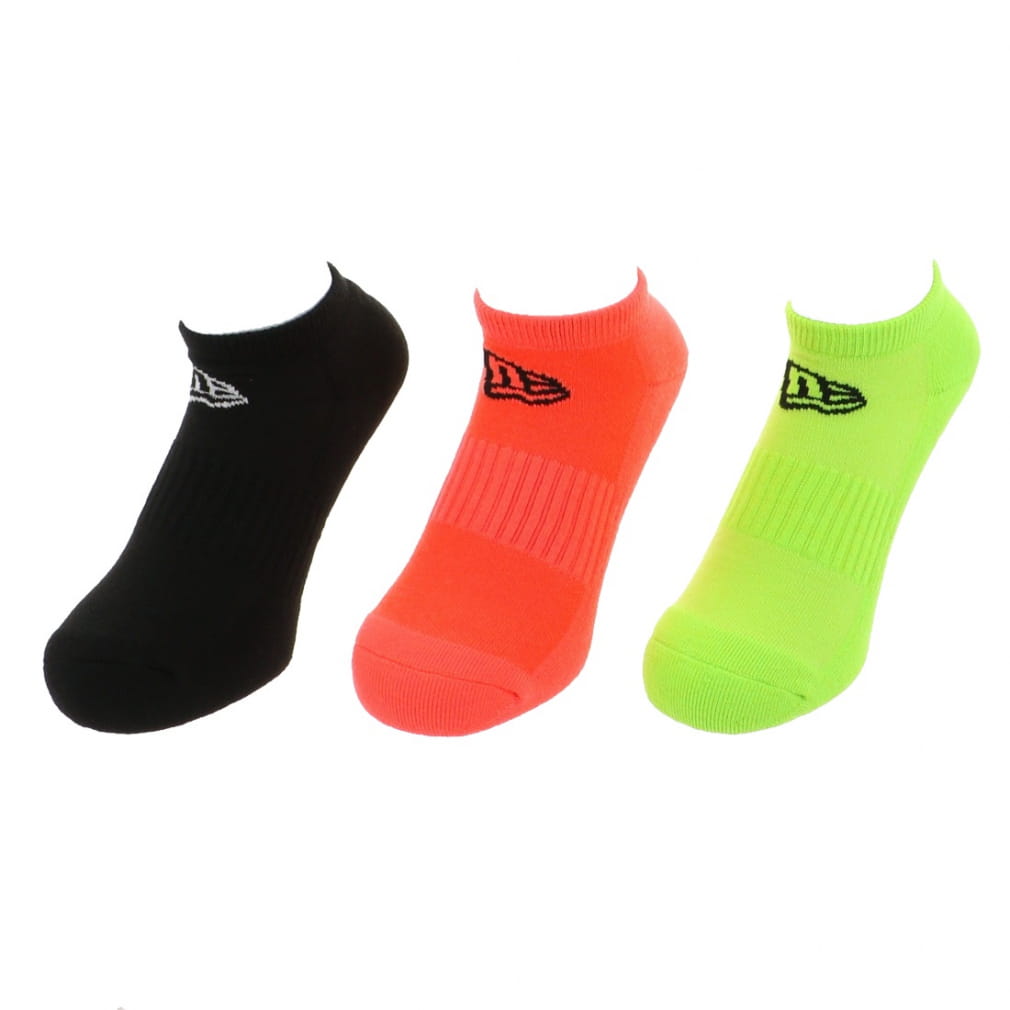 ニューエラ ソックス SOCKS SHORT 3PAIRS FLASH 12674026 3足セット 3