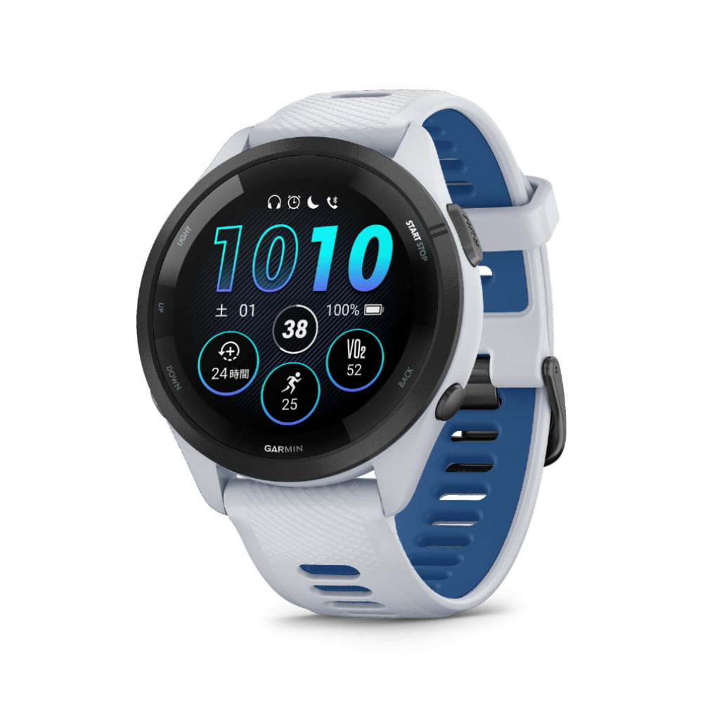 ガーミン Forerunner 265 Music White 010-0281041 フォーランナー ミュージック スマートウォッチ ランニングウォッチ 腕時計 GARMIN