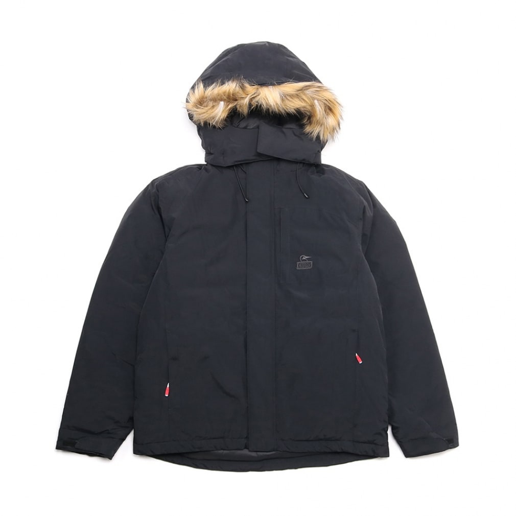 チャムス メンズ アウトドア ダウンジャケット Alpine Party Down Parka CH04-1383 K001 : ブラック CHUMS