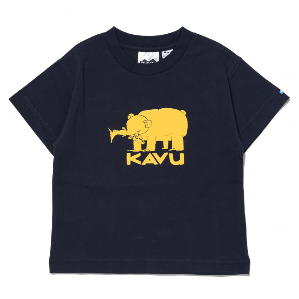カブー ジュニア キッズ 子供 アウトドア 半袖Tシャツ Ks Hai Bear Tee 19821873 KAVU