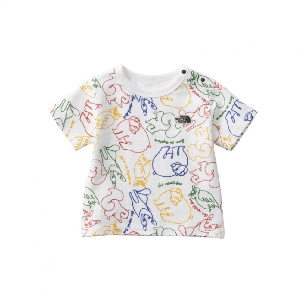 2024春夏 ザ・ノース・フェイス ジュニア キッズ 子供 アウトドア 半袖Tシャツ ベビー ショートスリーブラッチパイルティー NTB32281  THE NORTH FACE｜公式通販 アルペングループ オンラインストア