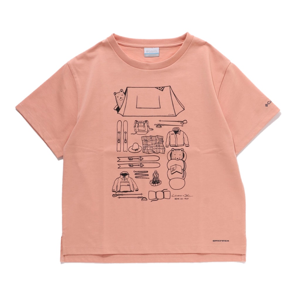 コロンビア レディース アウトドア 半袖Tシャツ ウィメンズレイク