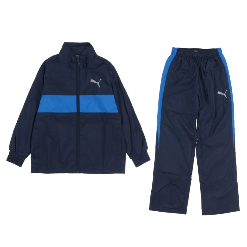 プーマ ジュニア キッズ 子供 ウインドブレーカー 上下セット 677717 677718 トレーニングウェア PUMA