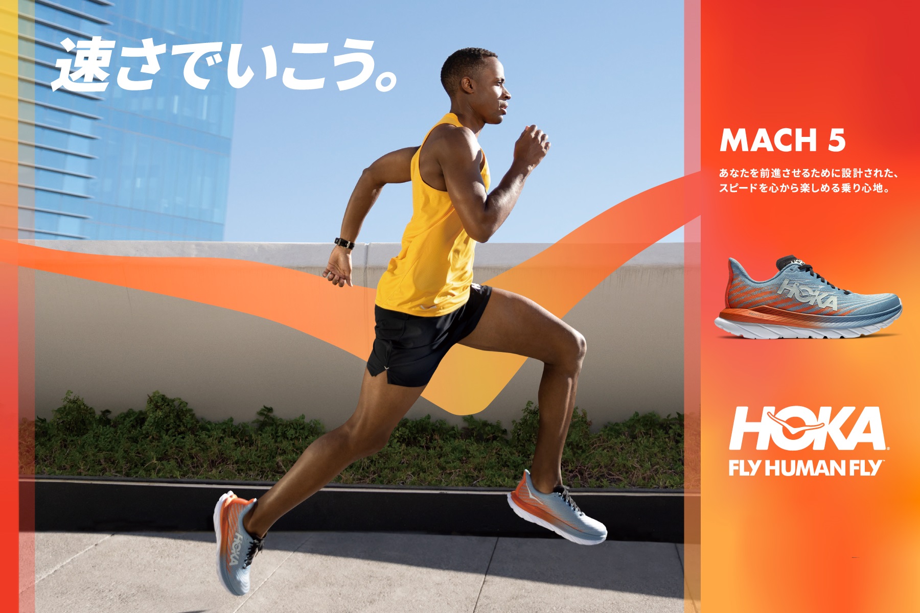 HOKA MACH 5(マッハ 5)発売 | スポーツ用品の通販はスポーツデポ