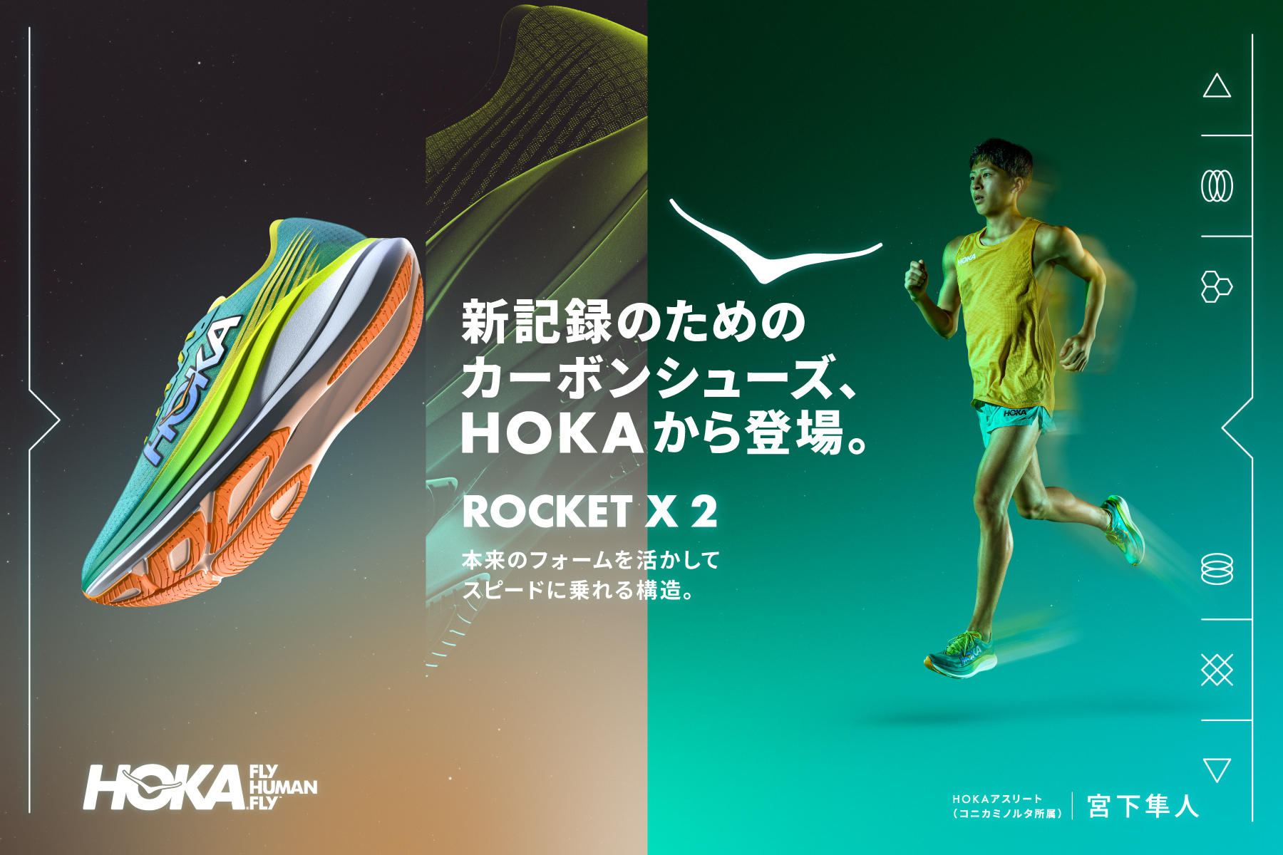 HOKA ROCKET X 2（ロケット エックス 2) 登場| スポーツ用品の通販は 